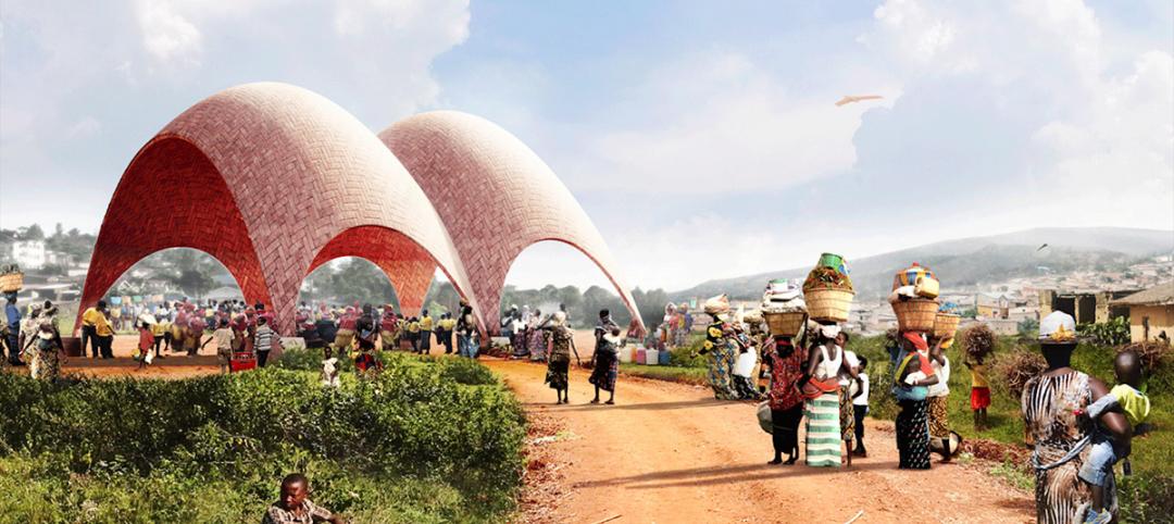 Norman Foster proposes Droneports as way to ship goods across Africa