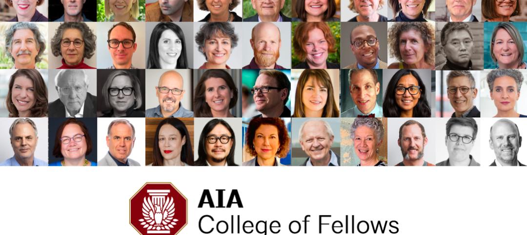 98 architects elevated to AIA's College of Fellows in 2024