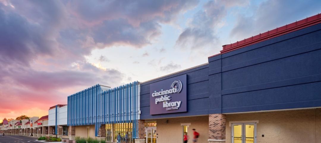 Abandoned T.J. Maxx converted into Cincinnati & Hamilton County Public Library, GBBN architects