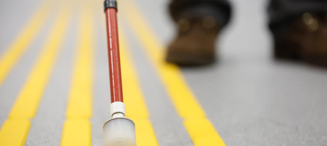 Walking stick on road