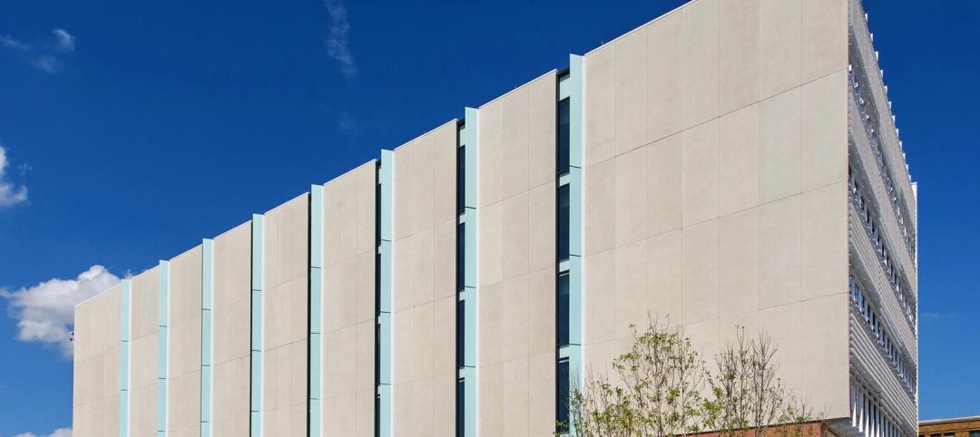 The exterior of the BNIM-designed Patient-Centered Care Learning Center