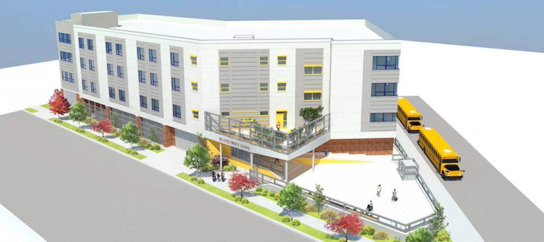 Rendering of BelovED Middle School