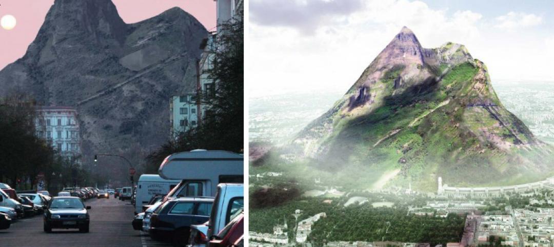 German architect proposes construction of mountain near Berlin