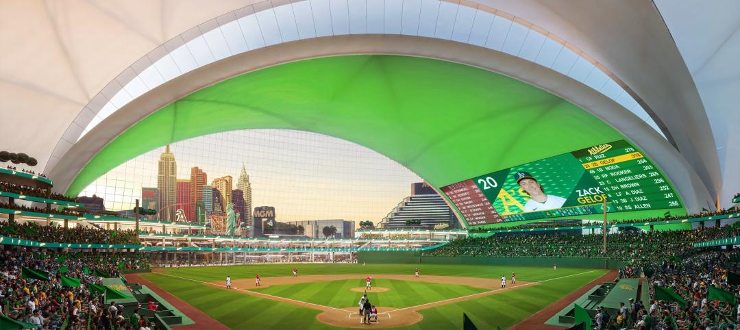 Bjarke Ingels’ Oakland A’s new Las Vegas ballpark Image by negativ