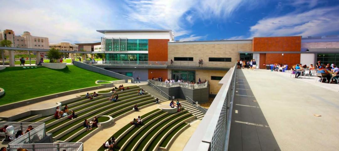 The new University Student Union at California State University San Marcos featu