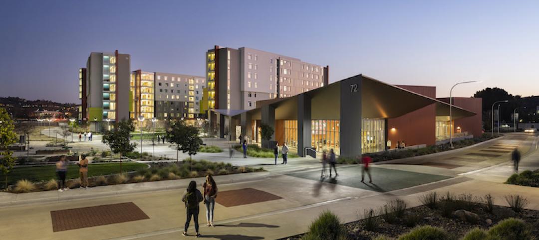 Cal Poyl Pomona residence halls and dining hal