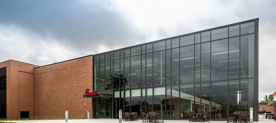 Cedarville University new dining facility addition exterior