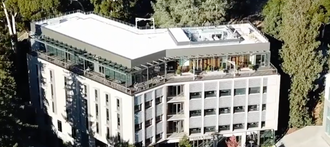 Chou Hall aerial shot