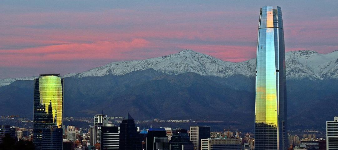 Torre Costanera in Santiago, Chile, is South America's first supertall. Photo: J