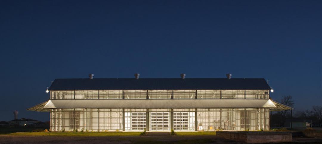 The Cotton Gin at night