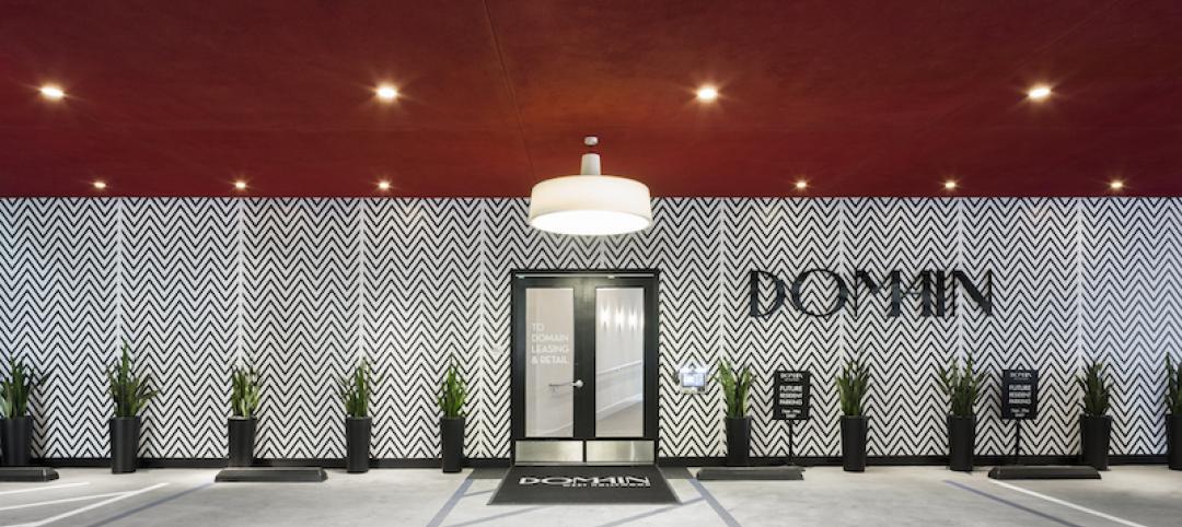 The front door and facade of Domain West Hollywood