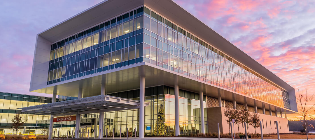 Tift Regional Medical Center exterior at sunset