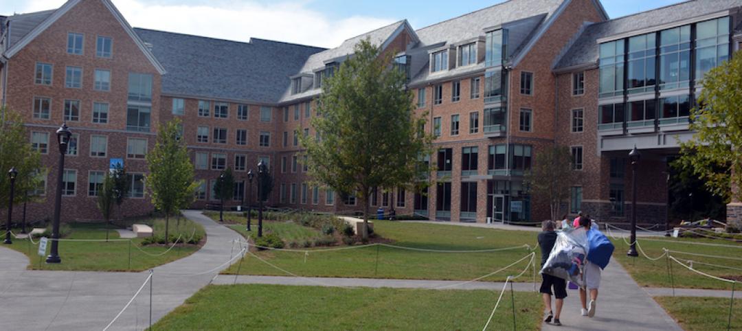 Exterior of Hollows Quad