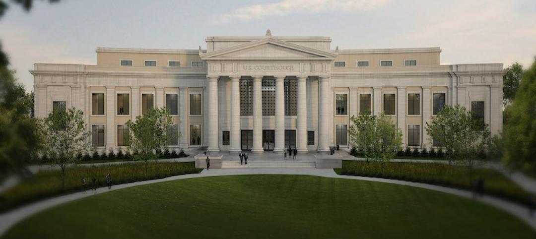 Huntsville Courthouse front facade