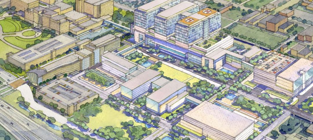 Indiana University Health Campus drawing