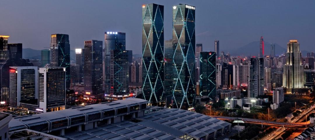 Excellence Huanggang Century Center, Shenzhen, China by Leo A Daly. Photo: Court