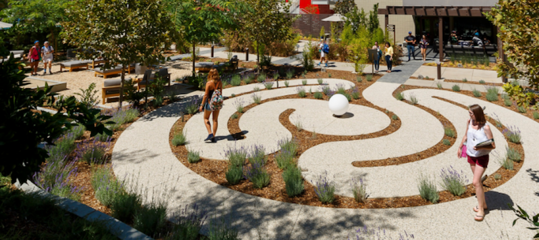 An active outdoor space for students