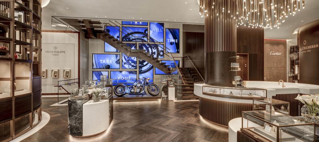 For their first U.S. flagship store, Bucherer transformed Tourneau’s New York City store to reflect the Bucherer brand. 