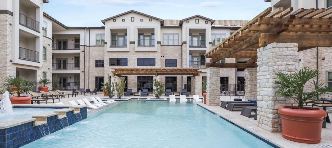 Monaco Apartments in Midland, Texas, designed by HEDK Architects,  Connect Structural, and Jordan & Skala Engineers, and built by BC Contracting. Photo: Brian Martin, Hommati