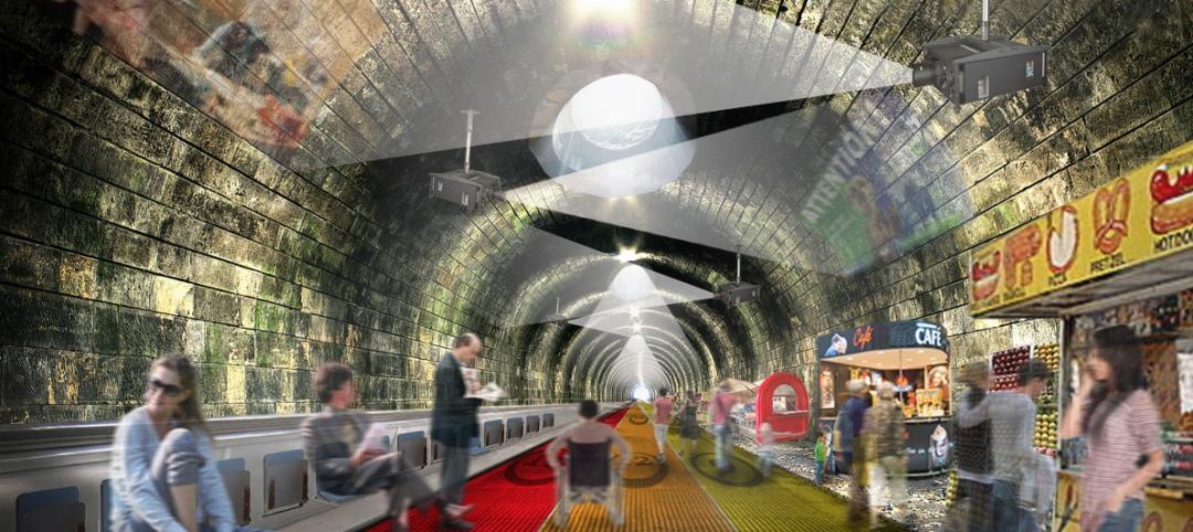 New London Underground plan from NBBJ consists of moving walkway