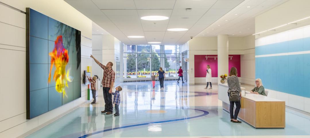 Interior of the Oishei Children's Hospital