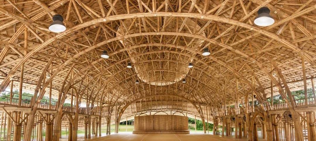 The inside of the Panyaden International School sports hall