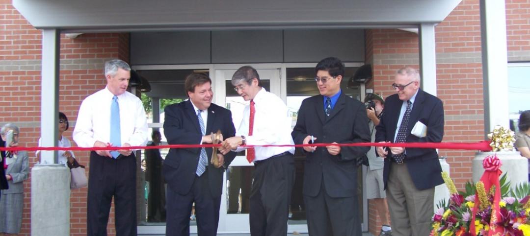 Ribbon Cutting: State Senator John Keenan, Mayor Thomas Koch, Board Member Dr. S