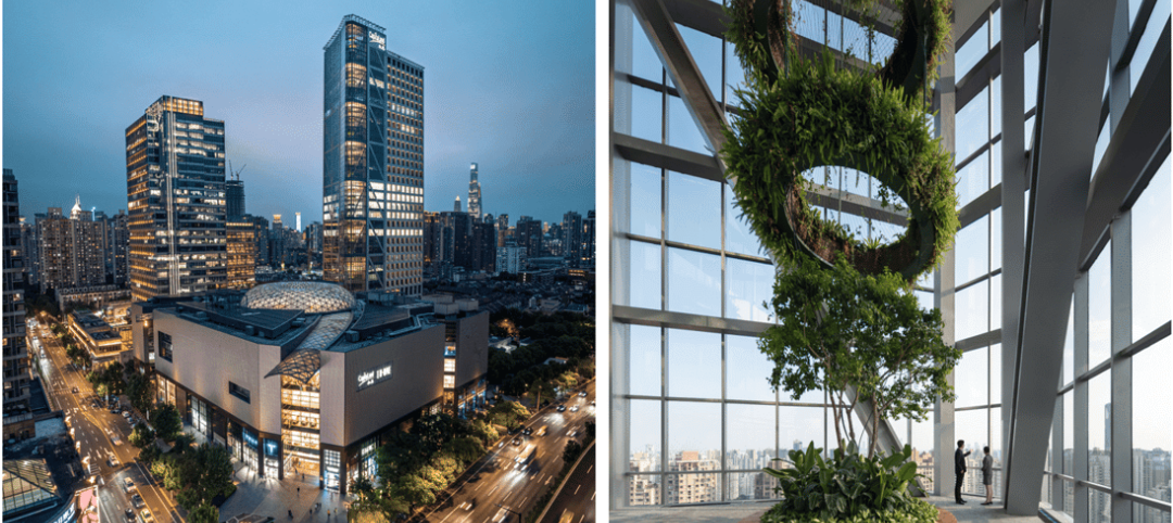 Safdie Architects’ Shanghai office tower features glass-enclosed corner garden that ascends the 35-story structure Photos by Shao Feng. Courtesy of Safdie Architects.png