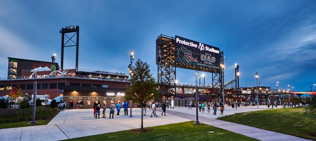 Protective Stadium Exterior