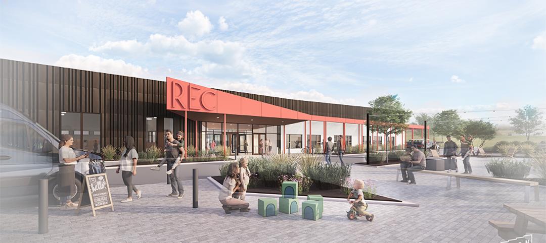 Adaptive reuse of big box store rendering