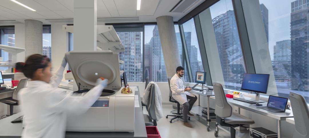 Science in the sky - Designing high-rise research labs Seattle Children’s Research Institute, photo Bill Timmerman courtesy Flad Architects