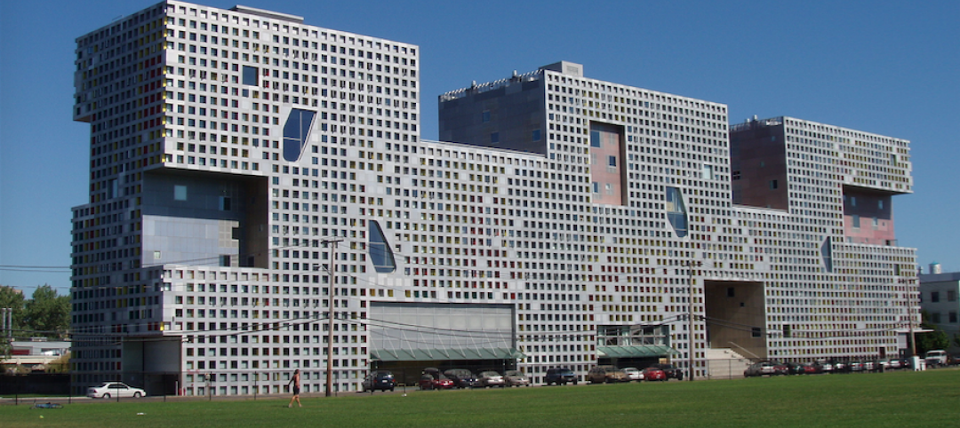 MIT’s Simmons Hall, designed by Steven Holl