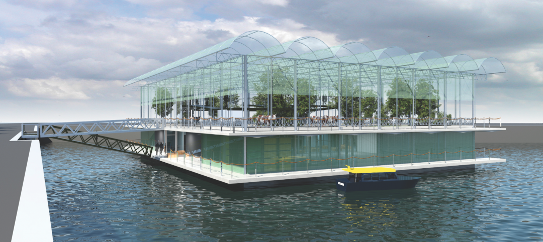 Merwehaven Harbor in Rotterdam will be home to the world’s first floating farm.