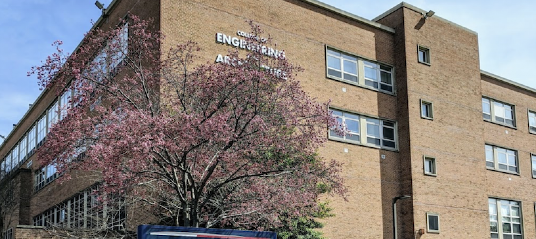 The building housing Howard University's College of Engineering and Architecture