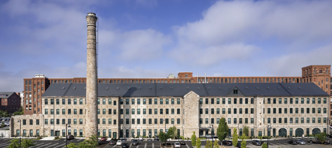 Adaptive reuse project Stone Mill Lofts transforms 1840s-era mill building into rental housing. Photo: The Architectural Team, Inc. (TAT)