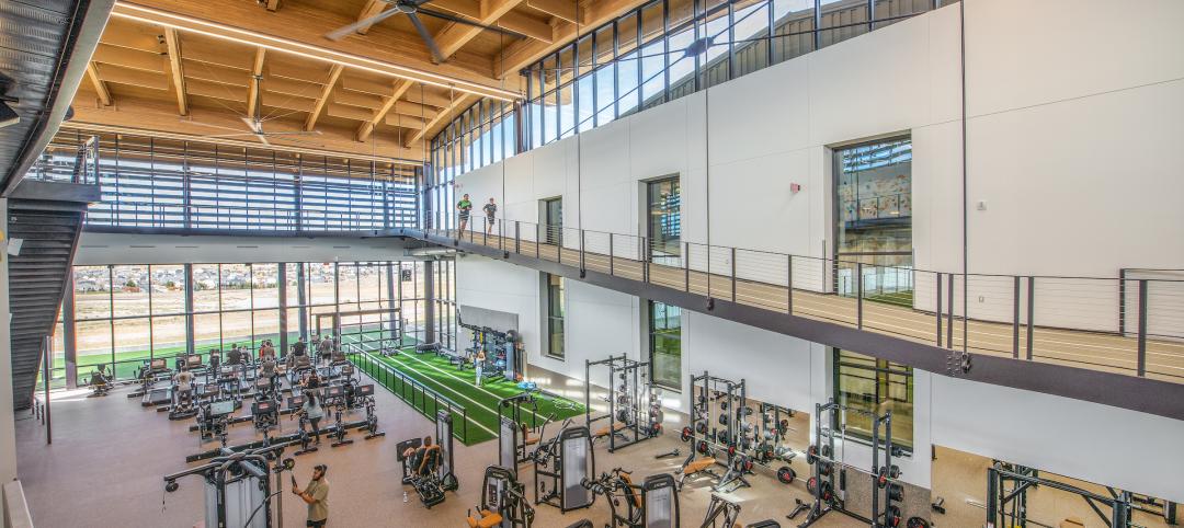 Aurora, Colo., recreation center features city’s first indoor field house, unobstructed views of the Rocky Mountains