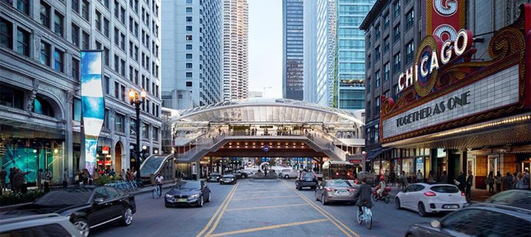 State/Lake Station from street level