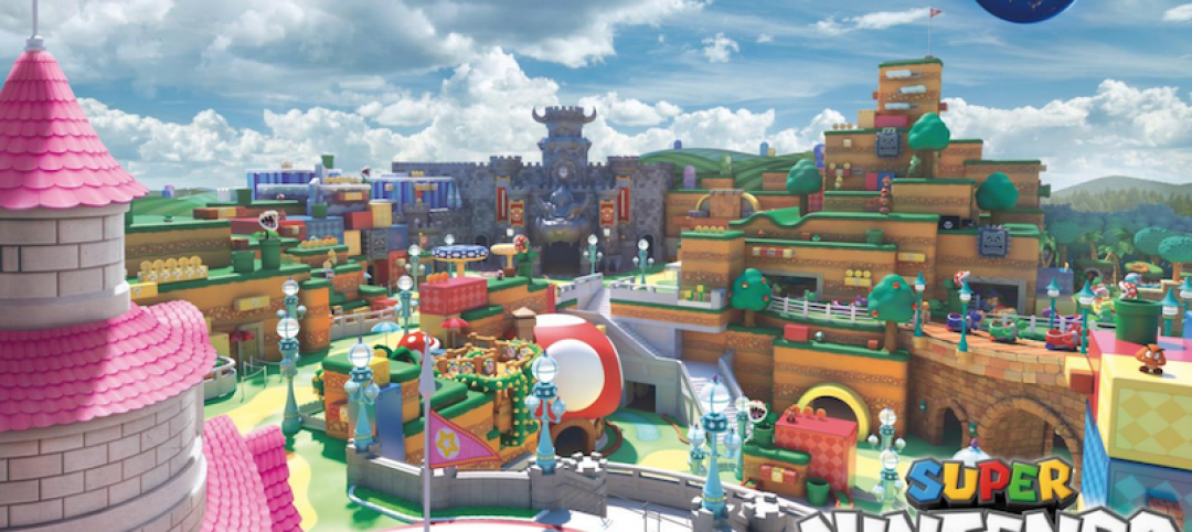 Super Nintendo World Rendering