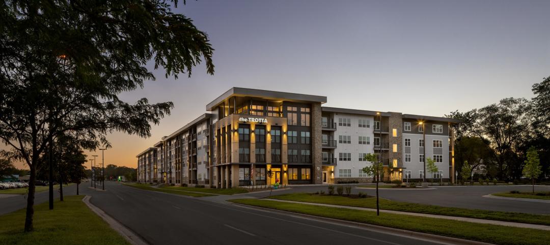 The Trotta Apartments, Middleton, Wis., built by McShane Companies. Photo: McShane Companies, Top 100 Apartment and Condominium Construction Firms for 2023