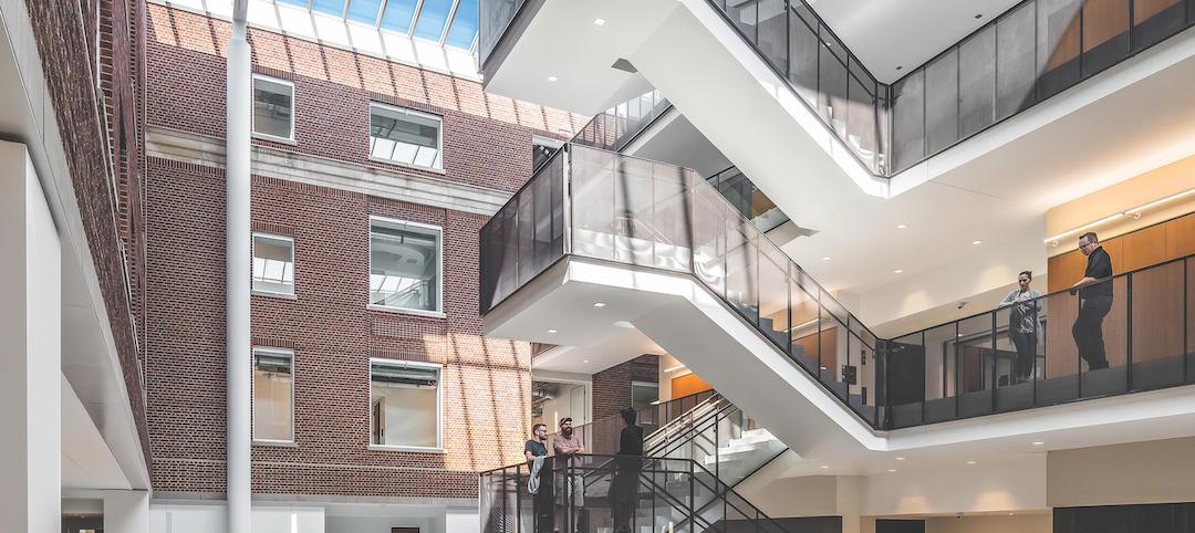 Top 40 Science and Technology Sector Construction Firms for 2019, 2019 Giants 300 Report, John T. Tate Hall at the University of Minnesota, constructed by JE Dunn, Photo Brandon Stengel