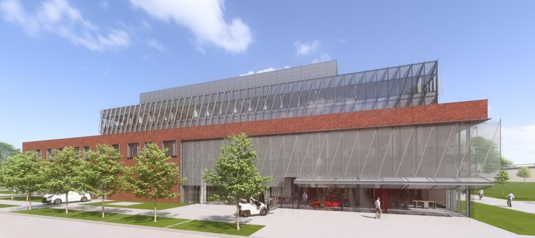 University of Louisville's J.B. Speed School of Engineering Student Success Building. Rendering courtesy SmithGroup