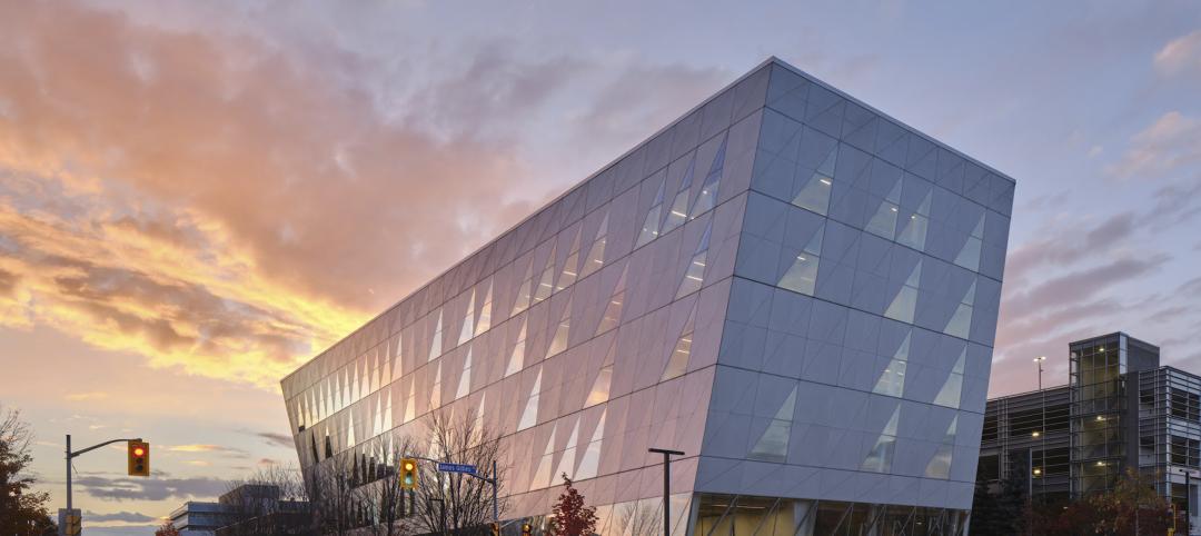 The new York University School of Continuing Studies building will be an architectural landmark for York University. Photo by Perkins&Will