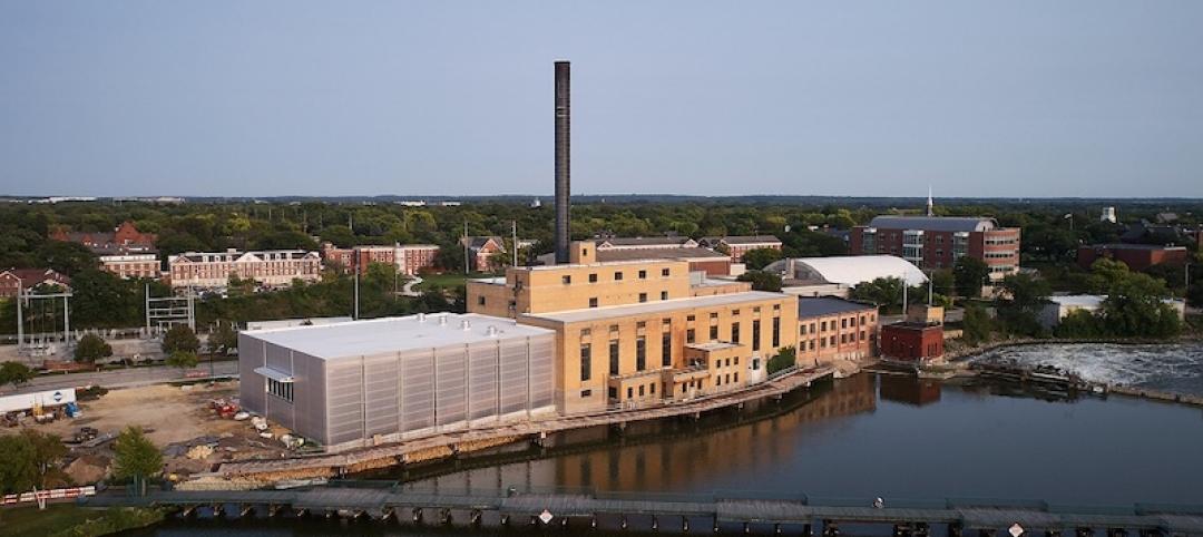 Beloit College Powerhouse Aerial