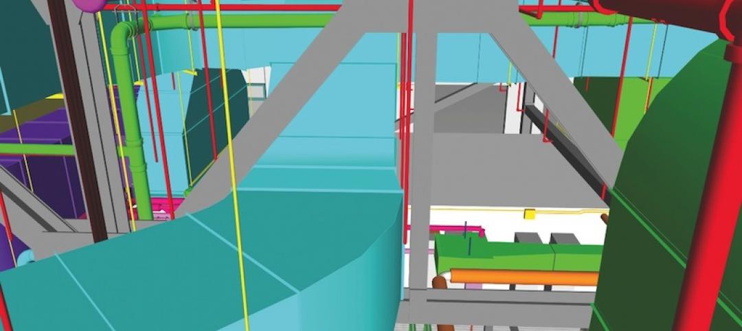 The design and construction of the hospitals 42-foot-high, 60,000-sf mechanical