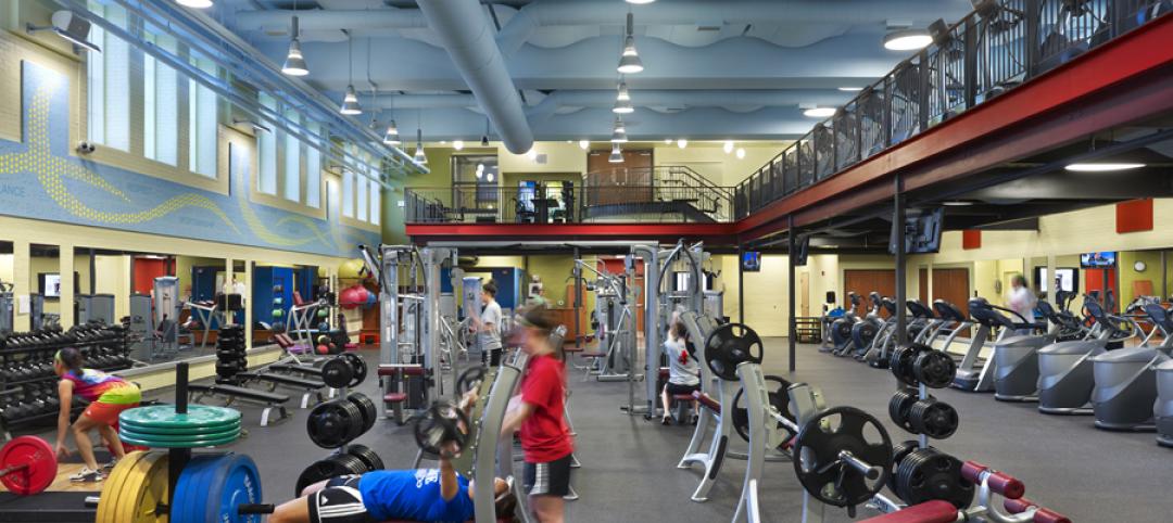 The $3.4 million Gulati Complex includes a 5,000-sf fitness center.