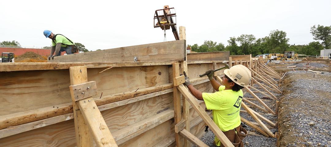 Construction worker at a site