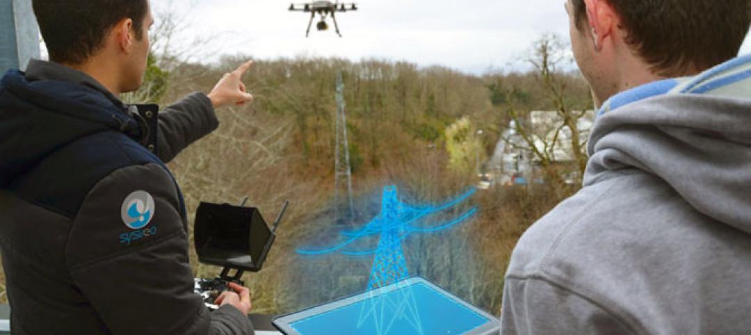 French startup develops drone camera that overlays video with 3D images