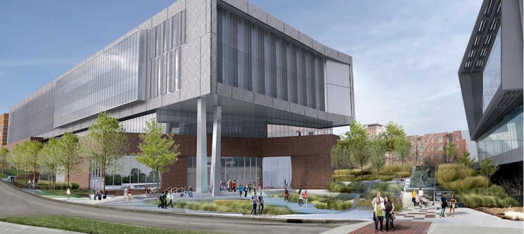 Fitts-Woolard hall rendering