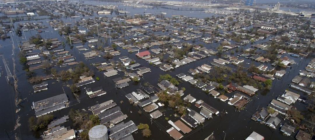 Flooded neighborhood