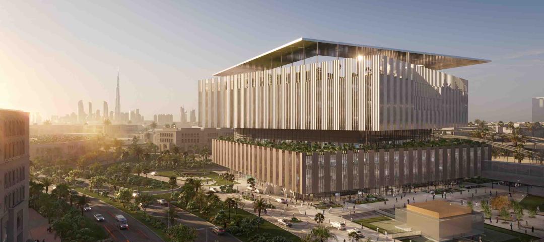 Hamdan Bin Rashid Cancer Hospital, Dubai, design by Stantec